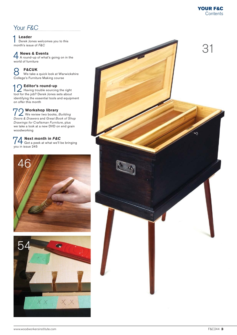 Furniture & Cabinetmaking 244 2016-05